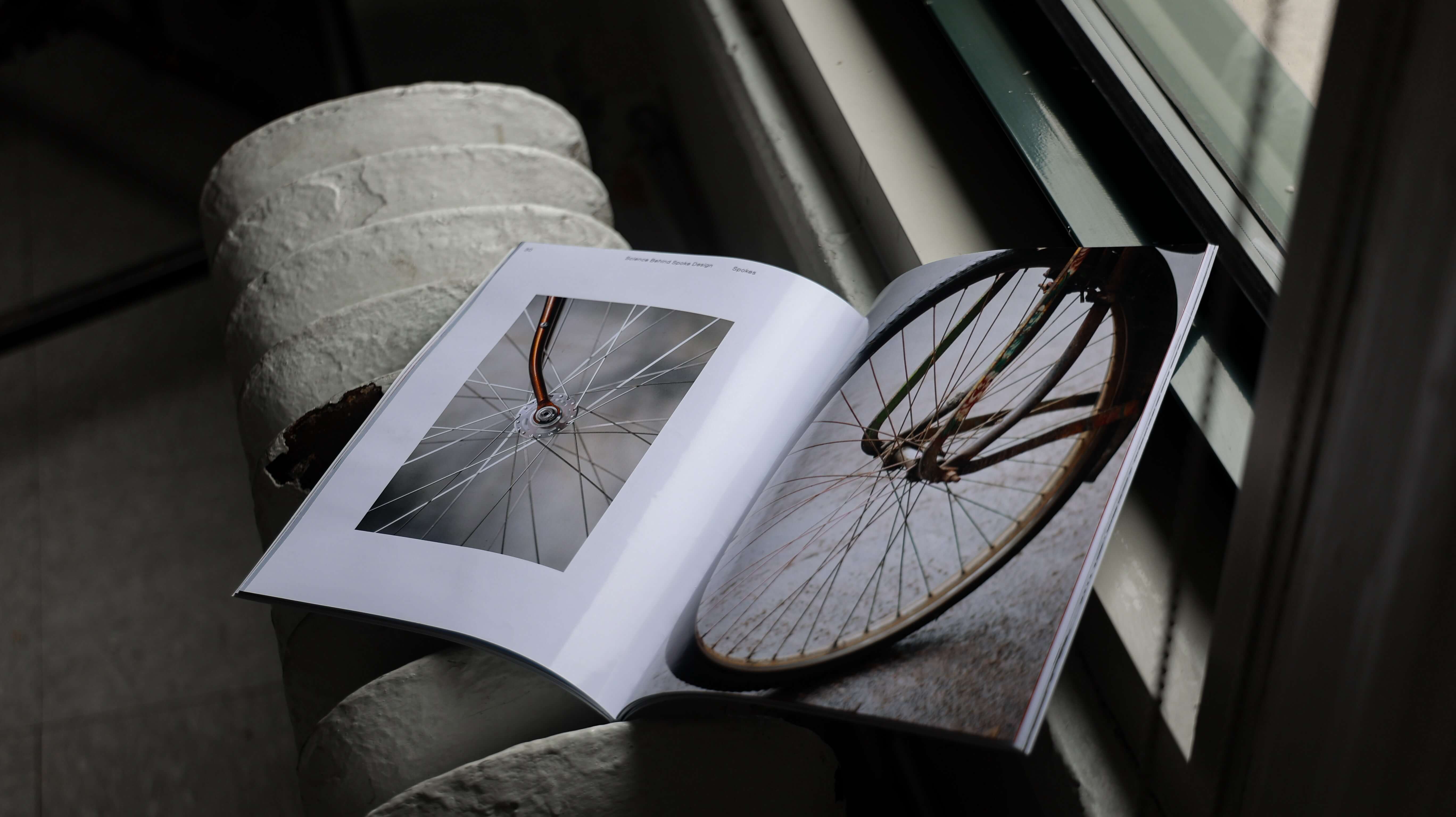 book spread